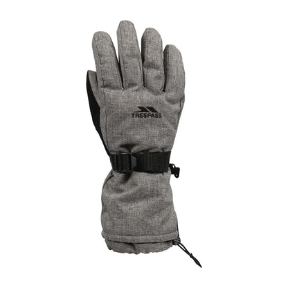 Grey Marl - Front - Trespass Womens-Ladies Zetta Ski Gloves