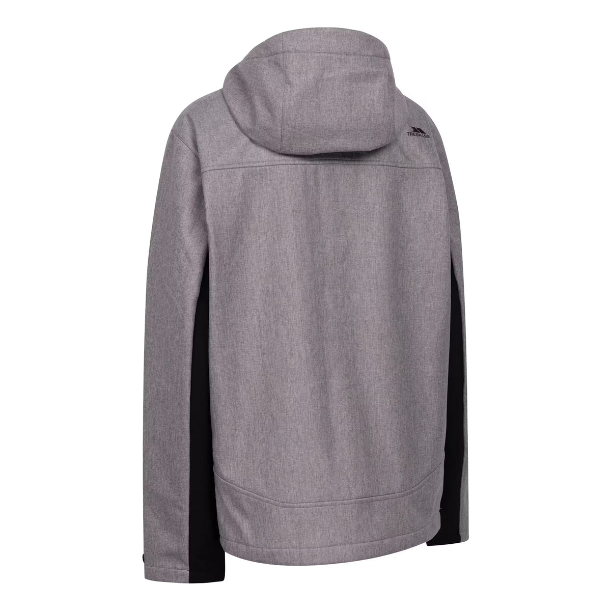Storm Grey Marl - Back - Trespass Mens Wallace Soft Shell Jacket