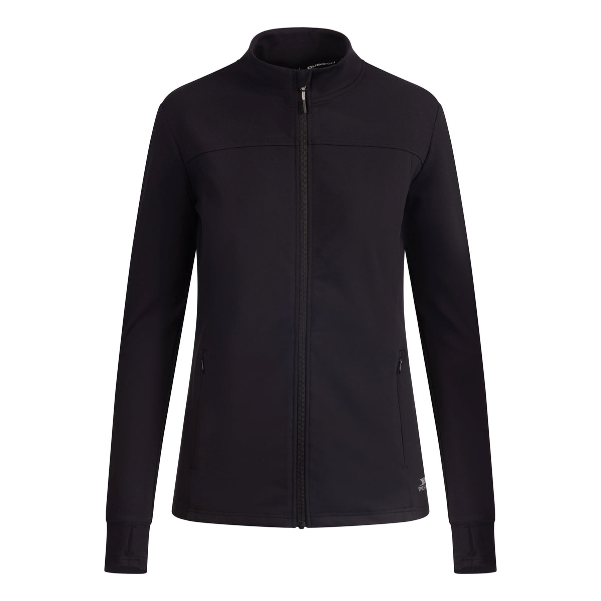Black - Front - Trespass Womens-Ladies Alicia Active Top