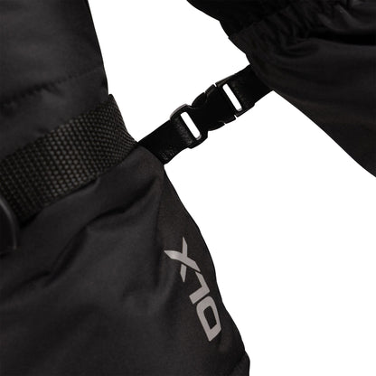 Black - Side - Trespass Unisex Adult Thoren DLX Goat Leather Ski Mittens