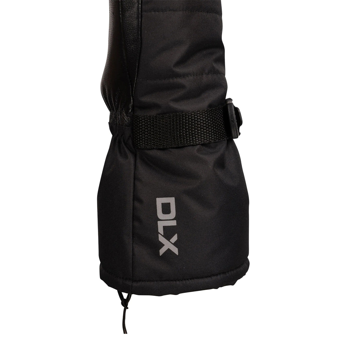 Black - Lifestyle - Trespass Unisex Adult Thoren DLX Goat Leather Ski Mittens