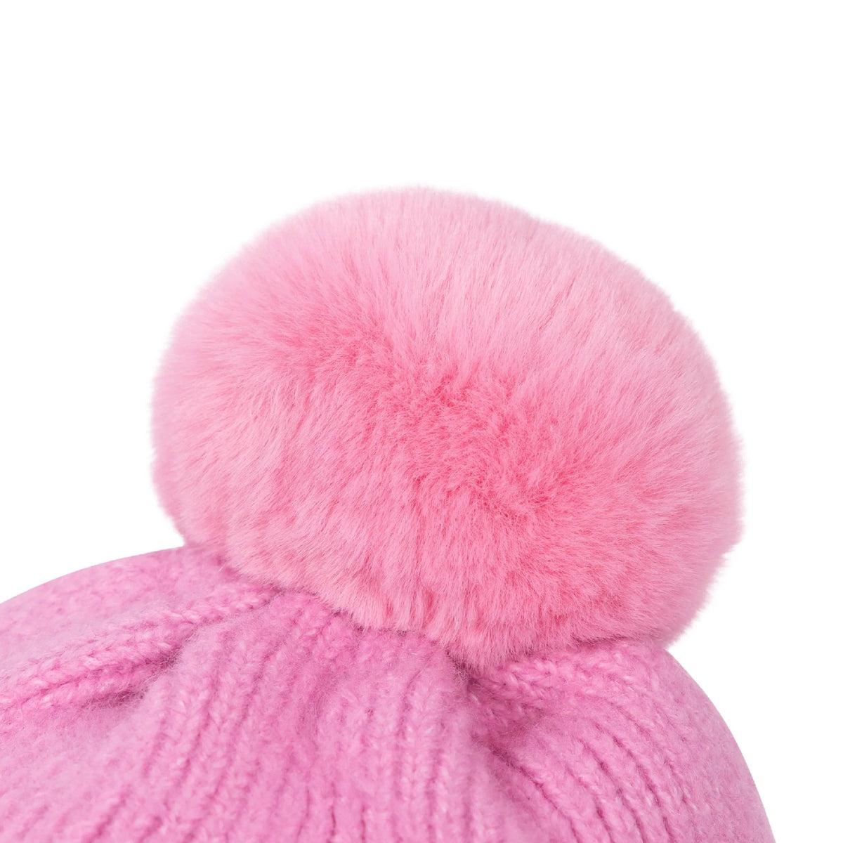 Light Pink - Lifestyle - Trespass Girls Magic Horn Fleece Lined Beanie