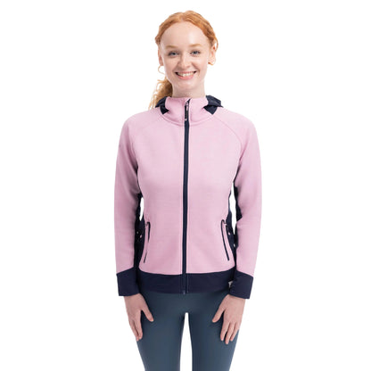 Carnation Marl - Lifestyle - Trespass Womens-Ladies Sophy Active Full Zip Hoodie