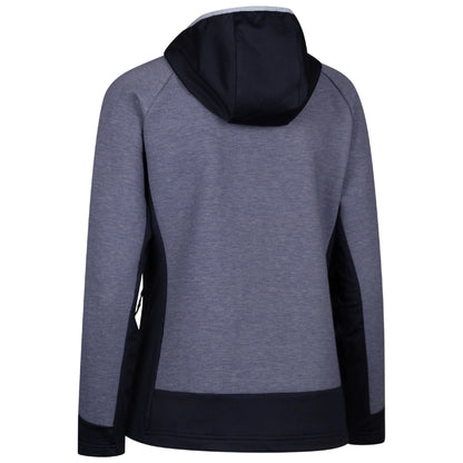 Indigo Tone Marl - Back - Trespass Womens-Ladies Sophy Active Full Zip Hoodie