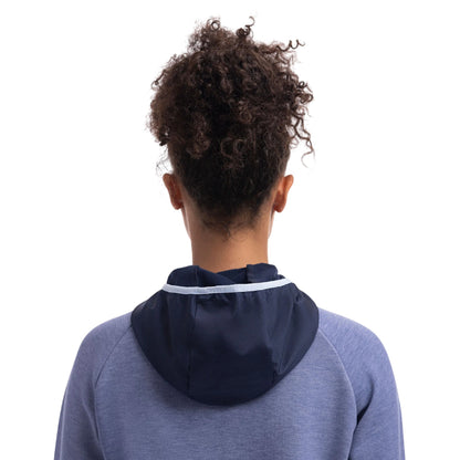 Indigo Tone Marl - Side - Trespass Womens-Ladies Sophy Active Full Zip Hoodie