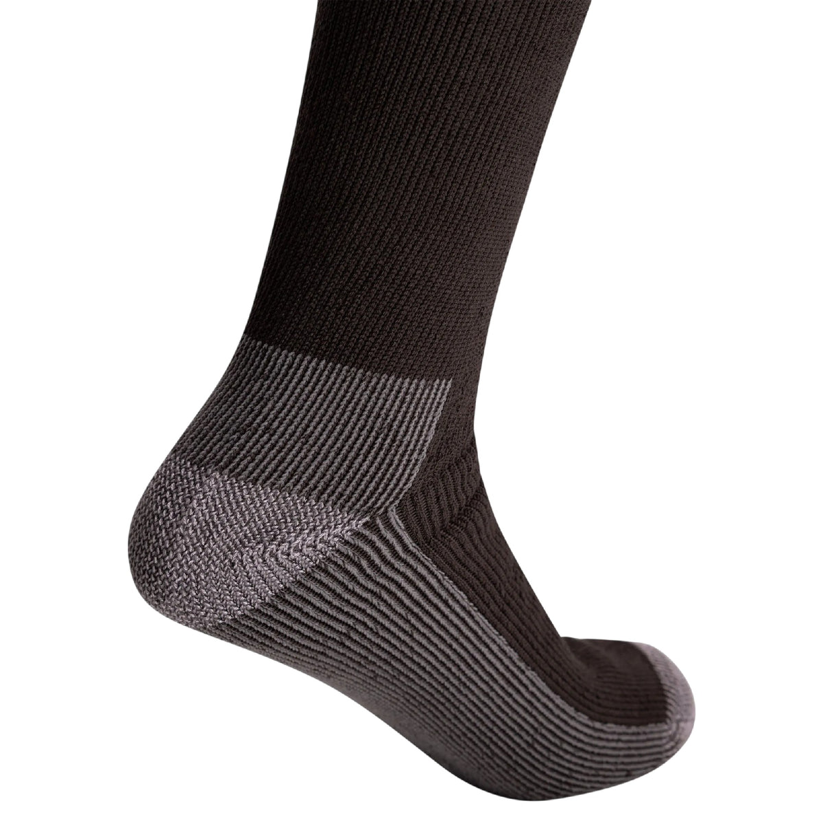 Charcoal - Back - Trespass Unisex Adult Brady Bamboo DLX Trekking Crew Socks
