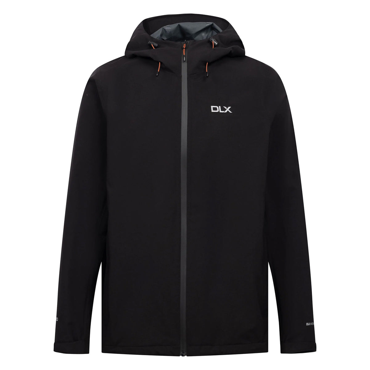 Black - Front - Trespass Mens Langais Waterproof Jacket