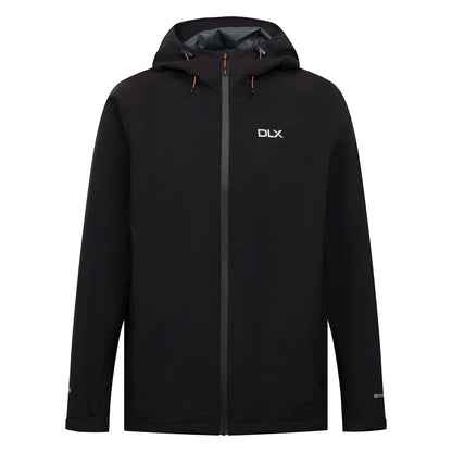 Black - Front - Trespass Mens Langais Waterproof Jacket