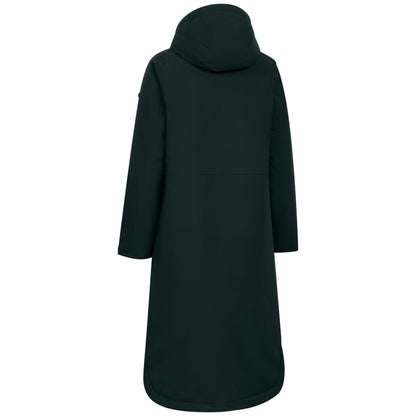 Dark Green - Back - Trespass Womens-Ladies Kamila 3 in 1 Waterproof Jacket