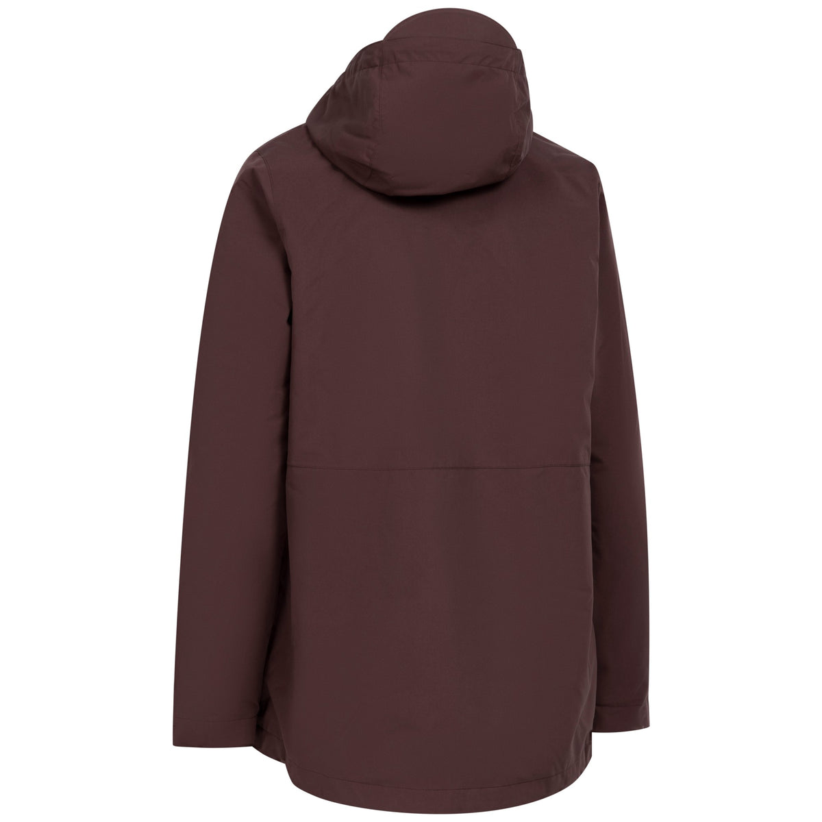 Mocha - Back - Trespass Womens-Ladies Kamila 3 in 1 Waterproof Jacket