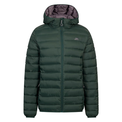 Dark Green - Front - Trespass Mens Rayton Lightweight Insulated Jacket