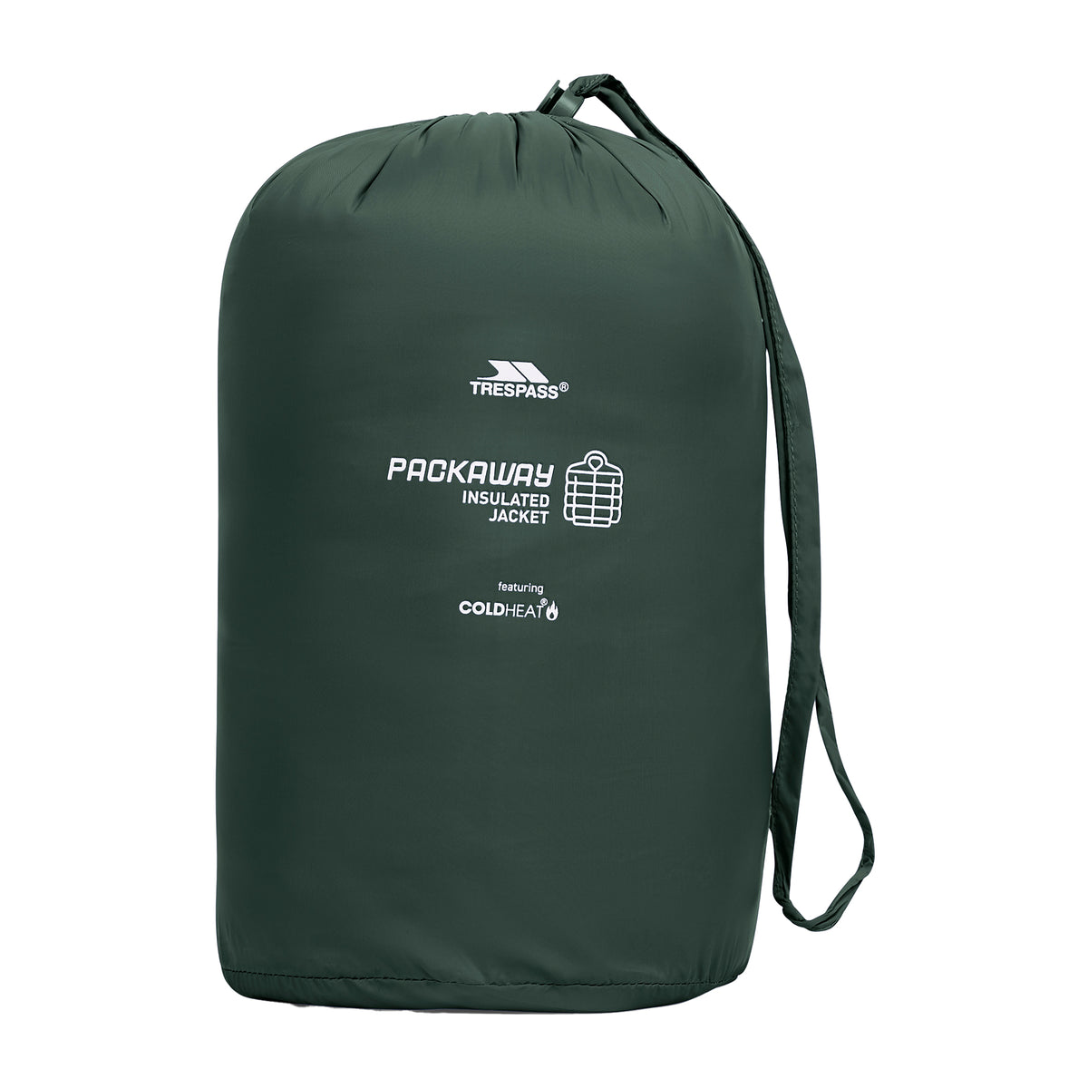 Dark Green - Side - Trespass Mens Rayton Lightweight Insulated Jacket