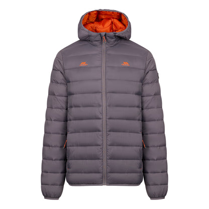 Mid Grey - Front - Trespass Mens Rayton Lightweight Insulated Jacket