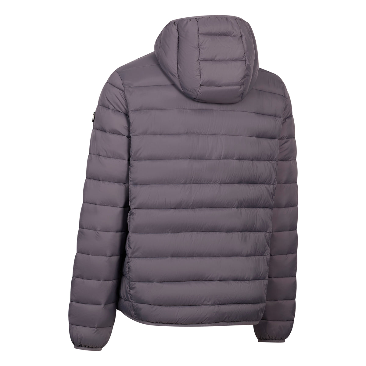 Mid Grey - Back - Trespass Mens Rayton Lightweight Insulated Jacket