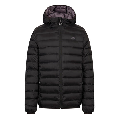 Black - Front - Trespass Mens Rayton Lightweight Insulated Jacket