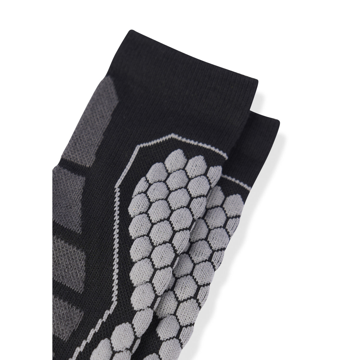 Black - Close up - Trespass Unisex Adult Hacon Ski Socks