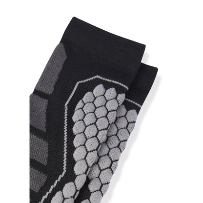 Black - Close up - Trespass Unisex Adult Hacon Ski Socks