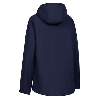 Navy - Back - Trespass Womens-Ladies Yulia Waterproof Jacket