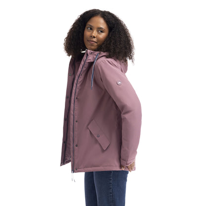 Faded Rose - Lifestyle - Trespass Womens-Ladies Yulia Waterproof Jacket