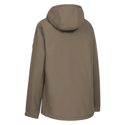 Light Khaki - Back - Trespass Womens-Ladies Yulia Waterproof Jacket