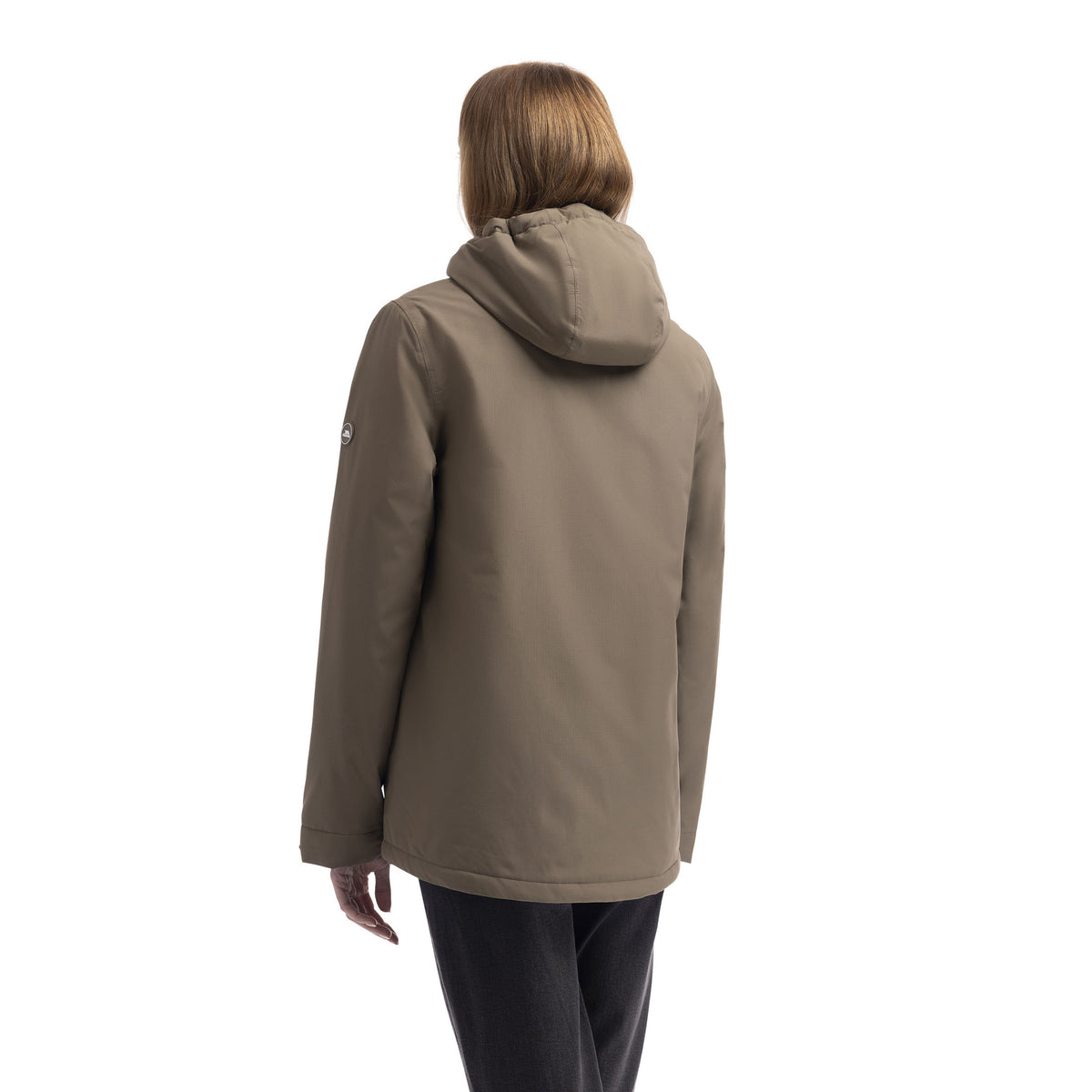 Light Khaki - Pack Shot - Trespass Womens-Ladies Yulia Waterproof Jacket