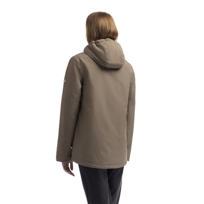 Light Khaki - Pack Shot - Trespass Womens-Ladies Yulia Waterproof Jacket