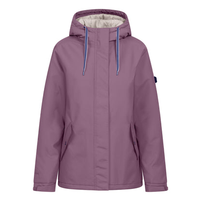 Faded Rose - Front - Trespass Womens-Ladies Yulia Waterproof Jacket