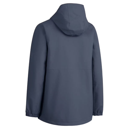 Stone Blue - Back - Trespass Womens-Ladies Jodie Waterproof Jacket