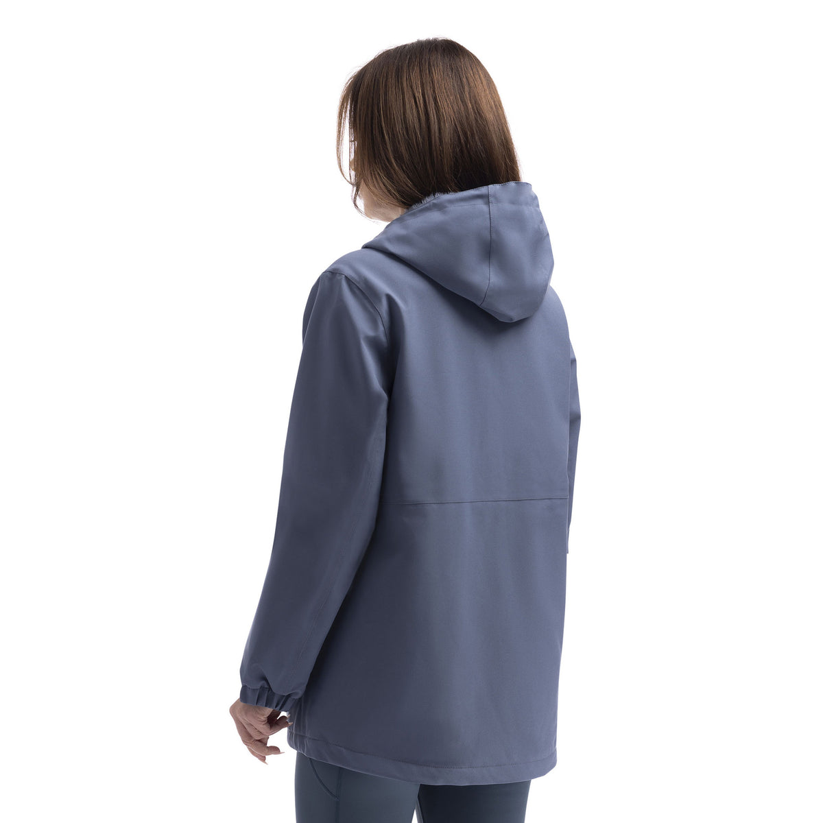Stone Blue - Pack Shot - Trespass Womens-Ladies Jodie Waterproof Jacket