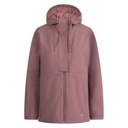 Faded Rose - Front - Trespass Womens-Ladies Jodie Waterproof Jacket