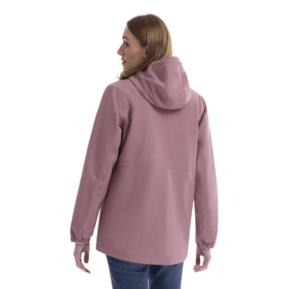 Faded Rose - Lifestyle - Trespass Womens-Ladies Jodie Waterproof Jacket