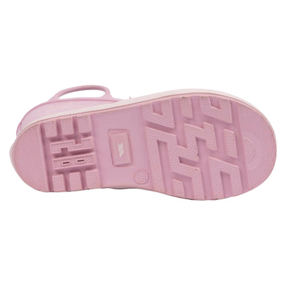 Pink - Lifestyle - Trespass Childrens-Kids Unicorn Wellington Boots