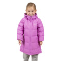 Deep Pink - Side - Trespass Childrens Girls Tiffy Padded Jacket