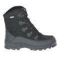 Black - Back - Trespass Mens Zotos Waterproof Snowboots