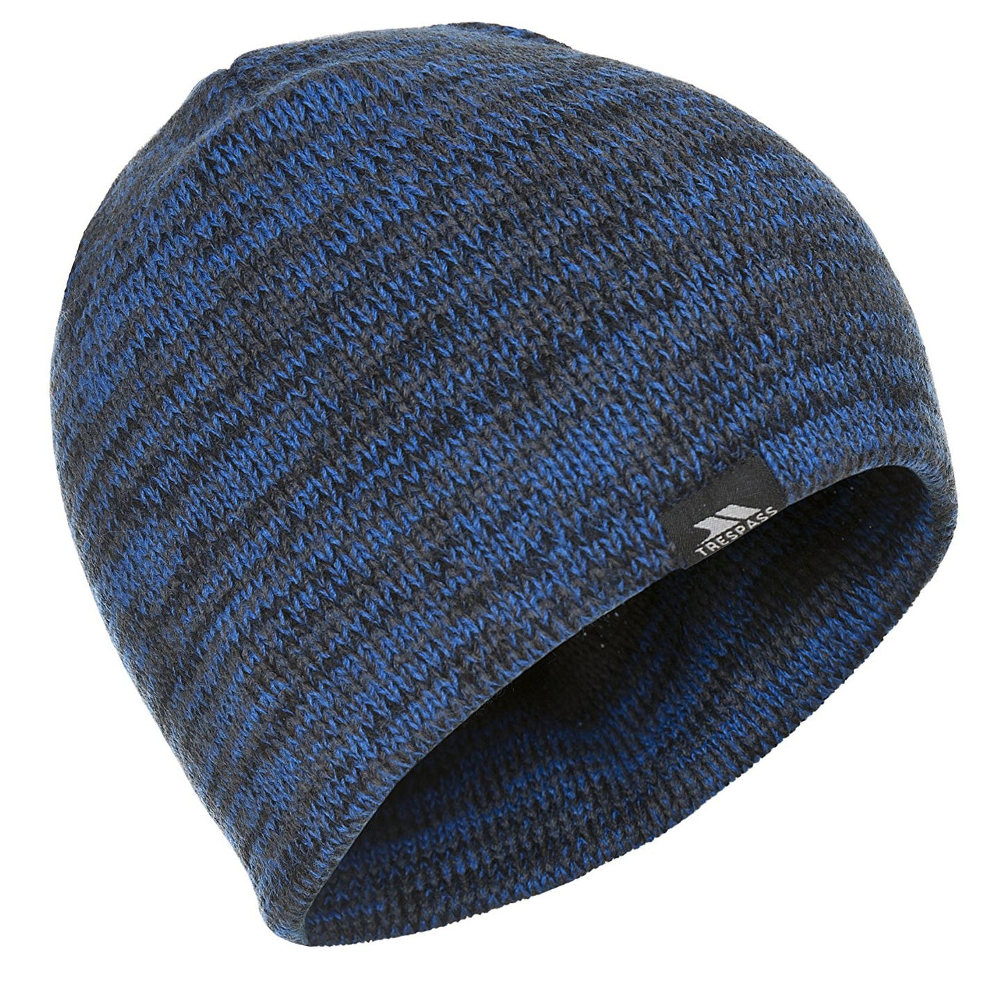 Blue Marl - Front - Trespass Mens Aneth Beanie Hat