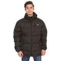 Black - Back - Trespass Mens Clip Padded Jacket