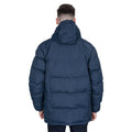 Navy - Side - Trespass Mens Clip Padded Jacket