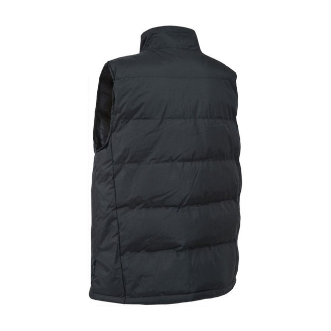 Black - Back - Trespass Mens Clasp Padded Gilet-Bodywarmer