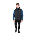 Black - Side - Trespass Mens Clasp Padded Gilet-Bodywarmer