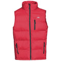 Red - Back - Trespass Mens Clasp Padded Gilet-Bodywarmer