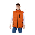 Burnt Orange - Back - Trespass Mens Clasp Padded Gilet-Bodywarmer