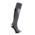 Carbon Melange - Side - Trespass Mens Hack Ski Tube Socks