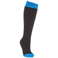 Black-Ultramarine - Pack Shot - Trespass Mens Toppy Ski Tube Socks (2 Pairs)