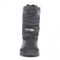 Black - Close up - Trespass Unisex Dodo Pull On Winter Snow Boots