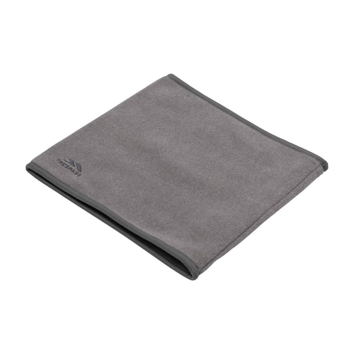 Grey - Side - Trespass Adults Unisex Novax Fleece Neck Warmer-Snood