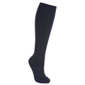 Navy Blue - Back - Trespass Adults Unisex Tech Luxury Merino Wool Blend Ski Tube Socks