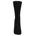 Black - Back - Trespass Adults Unisex Tubular Luxury Wool Blend Ski Tube Socks