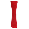 Red - Side - Trespass Adults Unisex Tubular Luxury Wool Blend Ski Tube Socks