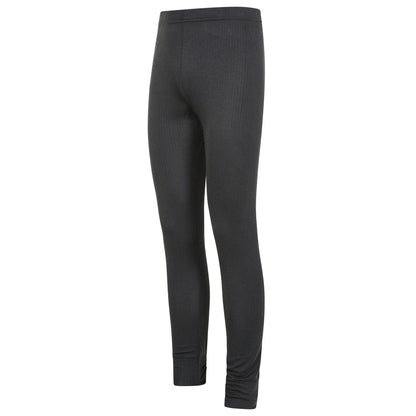 Black X - Side - Trespass Kids Unisex Yomp360 Thermal Base Layer Pants - Bottoms