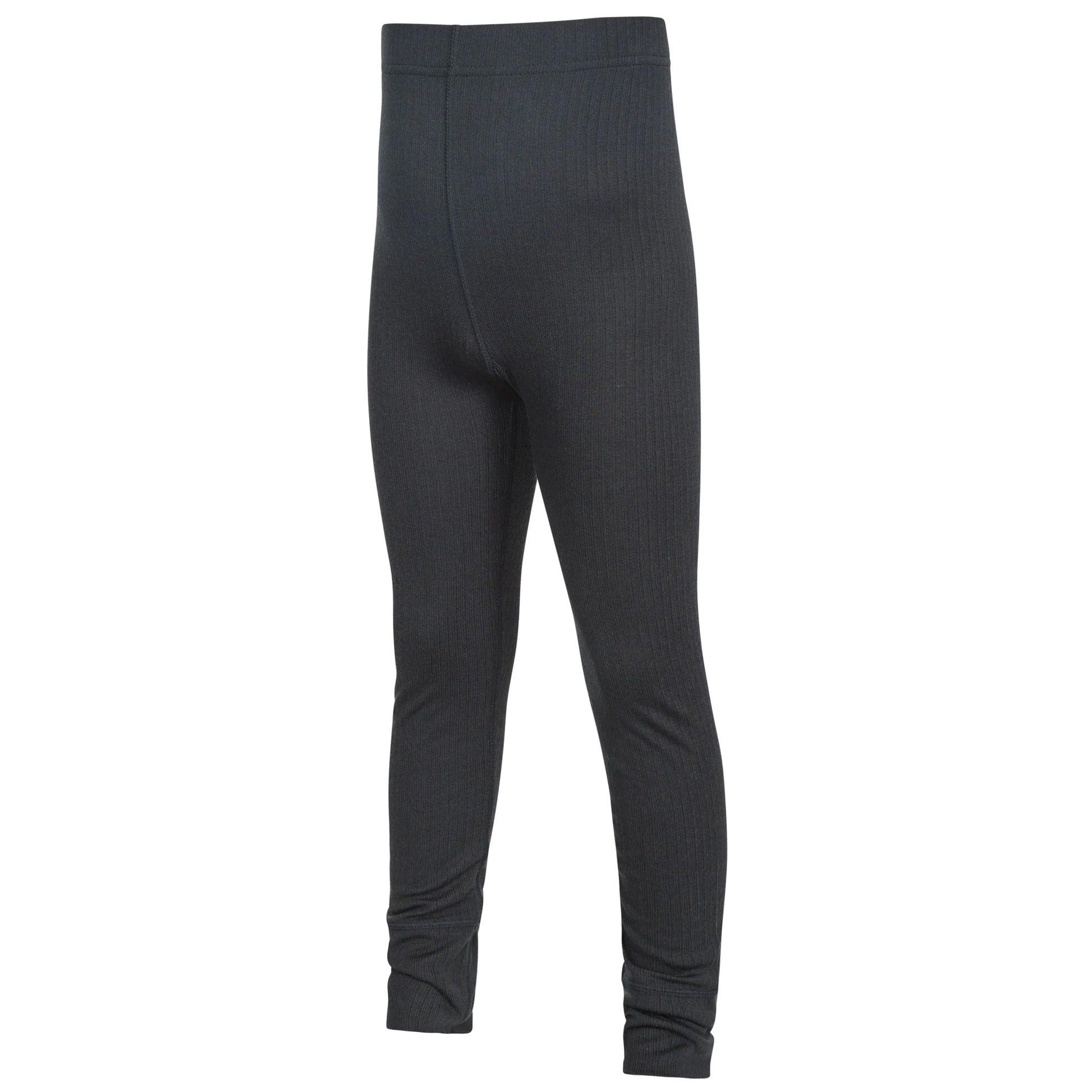 Black - Side - Trespass Kids Unisex Unite360 Thermal Base Layer Set (Top And Bottoms)